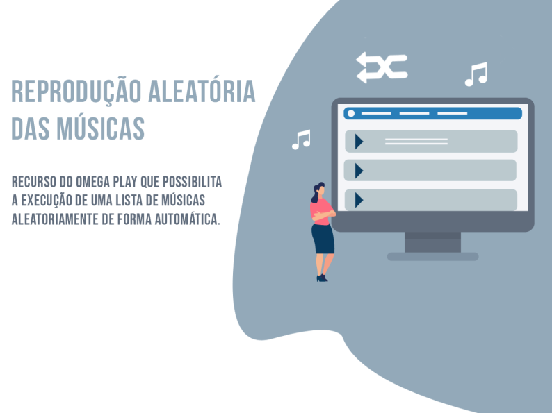 Reprodução aleatória das músicas